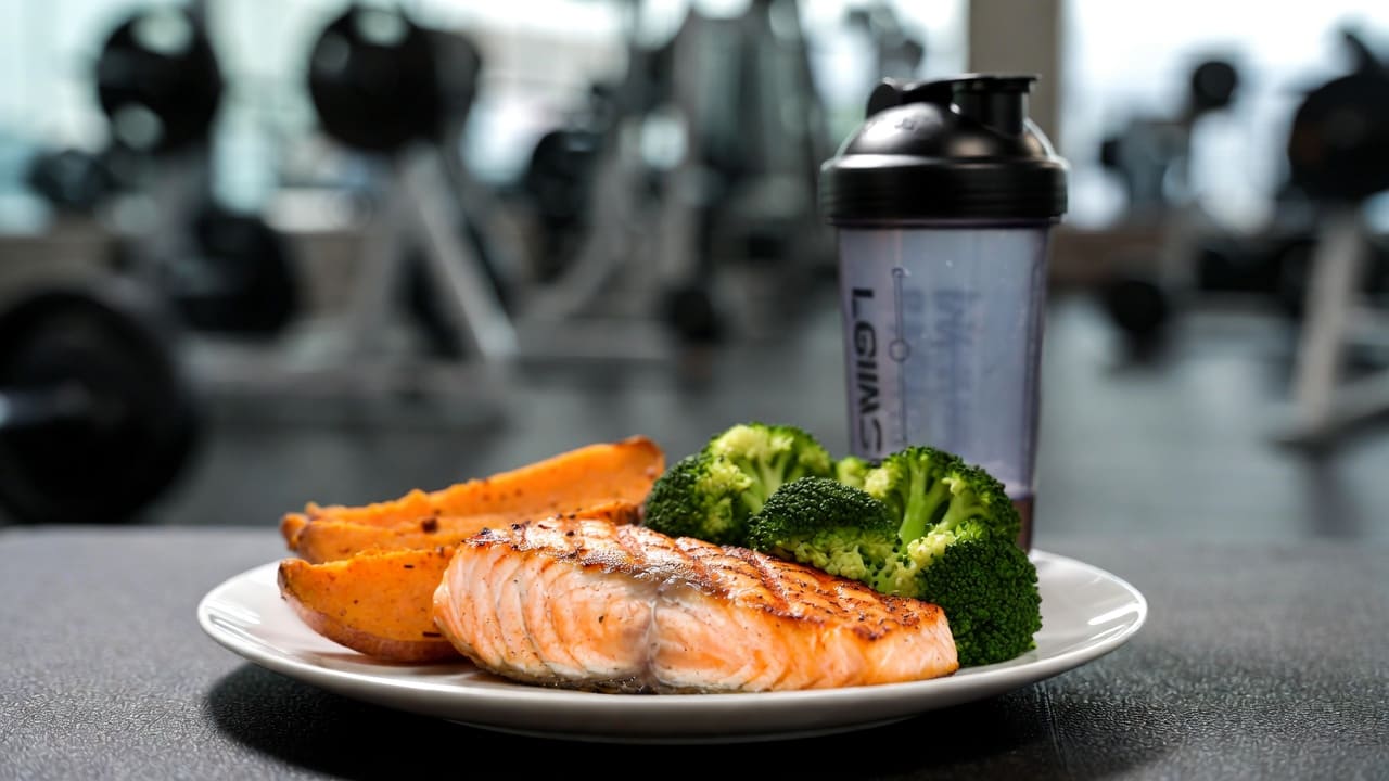 Сбалансированное питание: красная рыба и цветная капуста